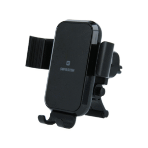 Mbajtëse për celular në makinë Swissten S-GRIP G2-AV4, e zezë