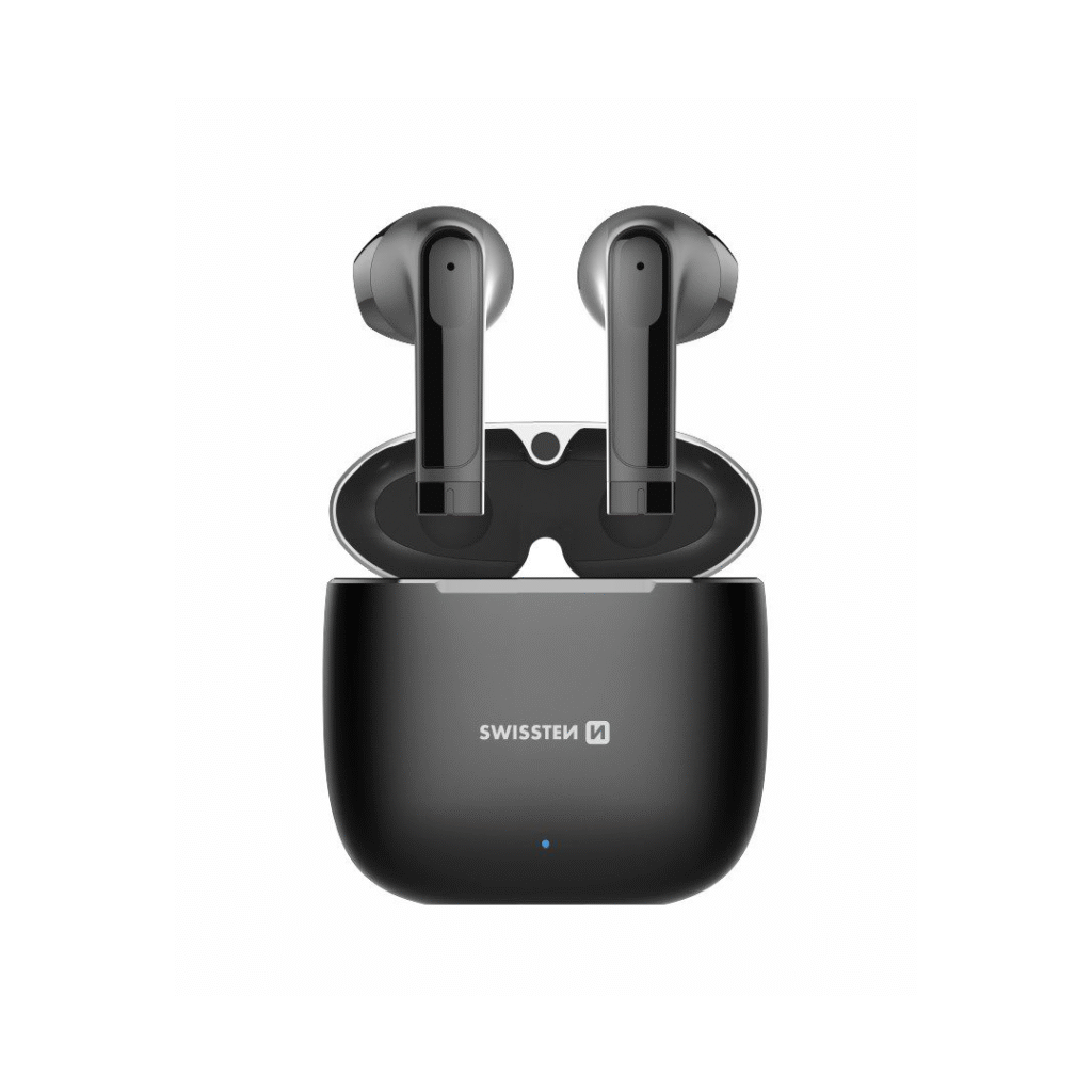 Kufje Swissten TWS Bluetooth Alupods Pro, zezë/hiri