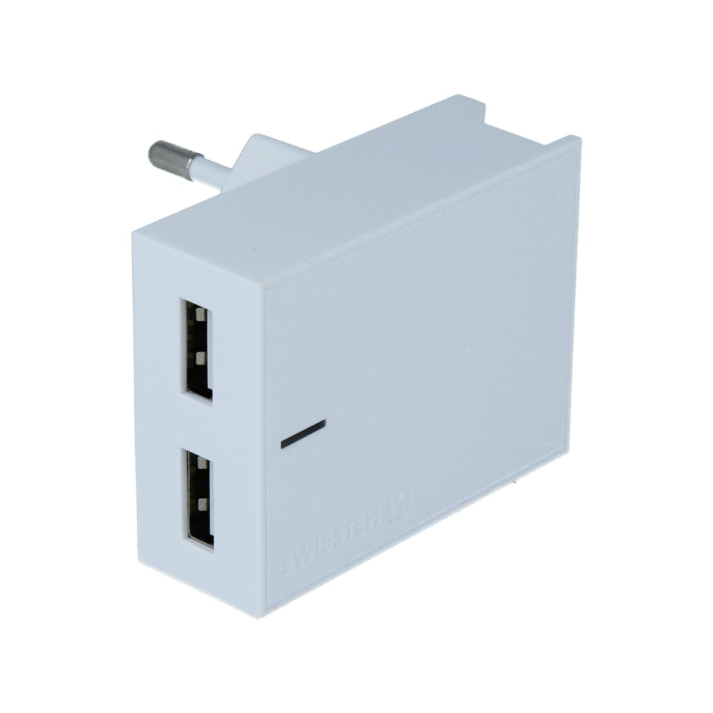 Karikues Travel Swissten Smart IC2x USB 3A + data kabllo USB / Lightning 1,2m