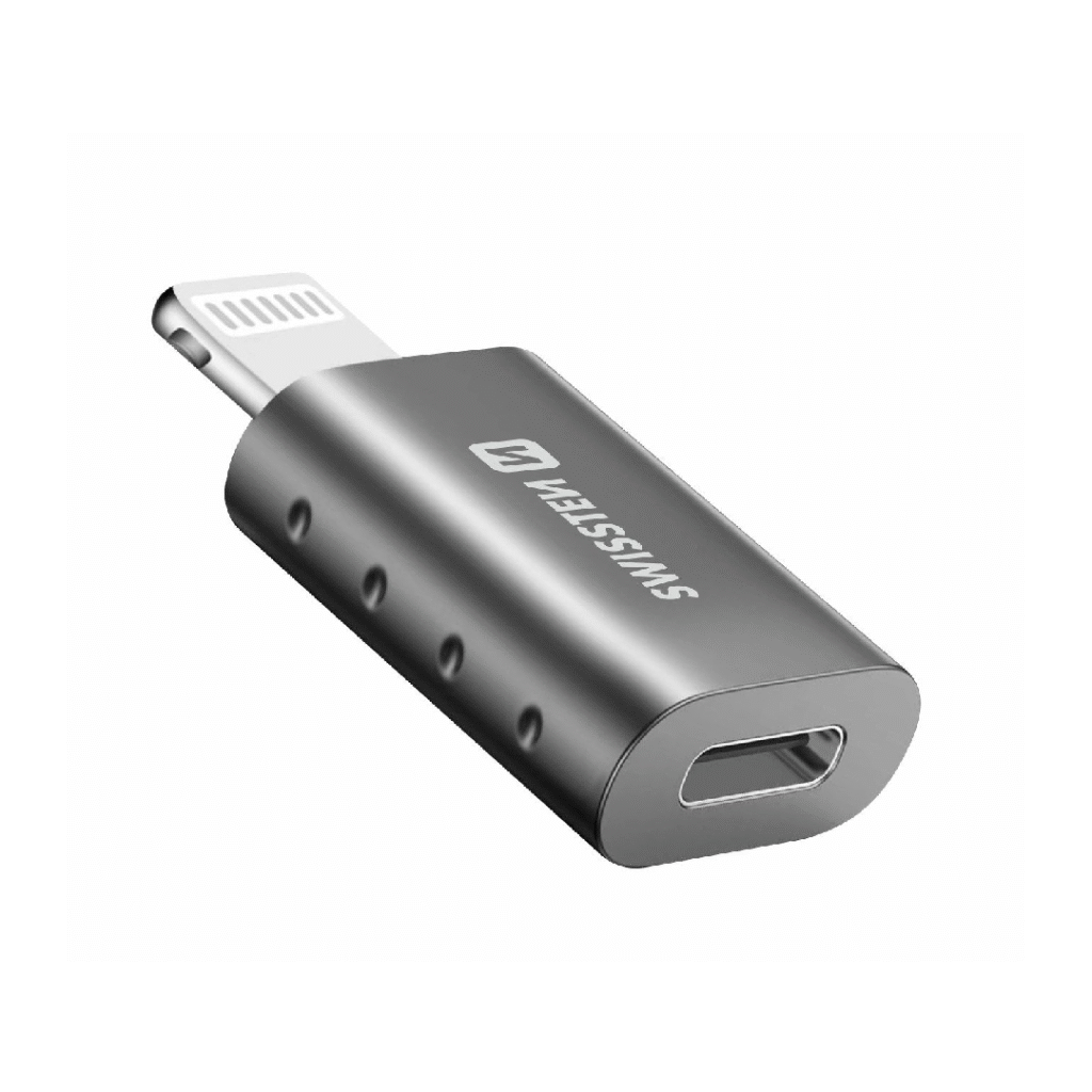 Adapter Swissten Lightning në USB-C