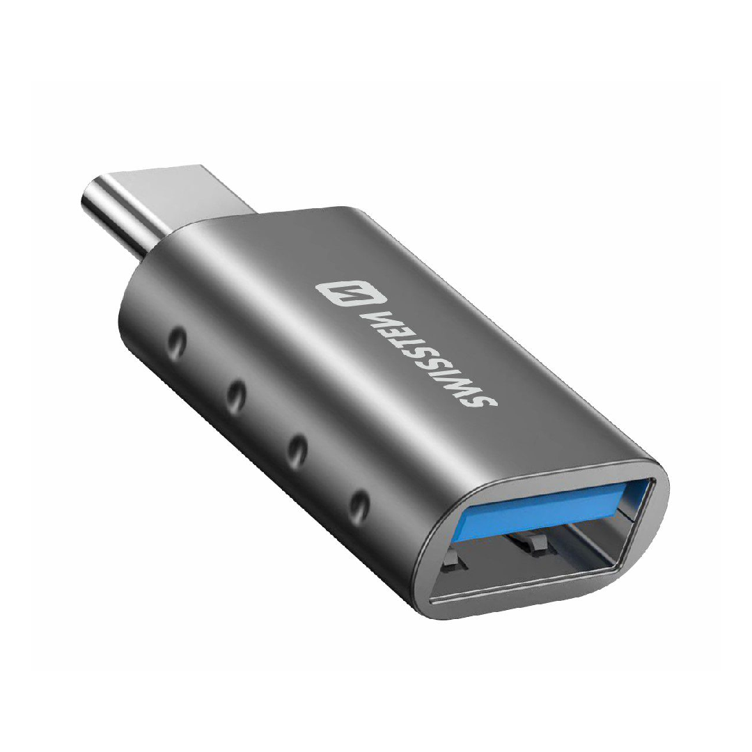 Adapter Swissten OTG, USB-C USB-A