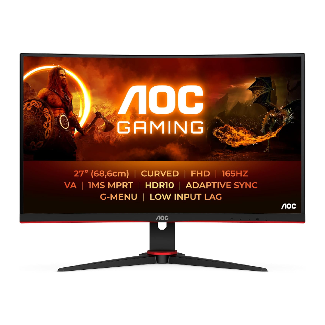 Monitor Gaming AOC C27G2E/BK – 27” FHD, i lakuar, 165Hz, 1ms, VA - Figura 2