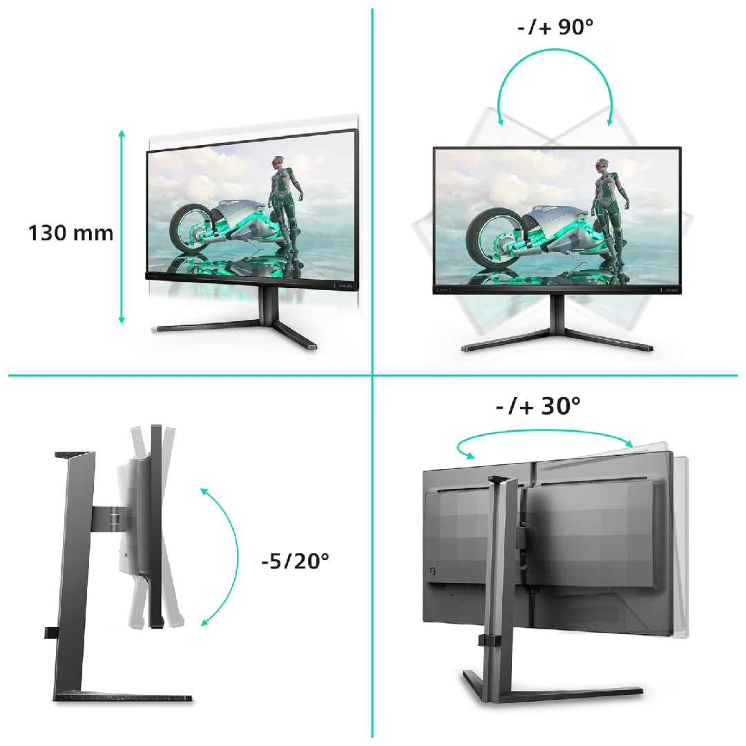Monitor Philips 25M2N3200W/00 – 24.5” FHD, 240Hz - Figura 2