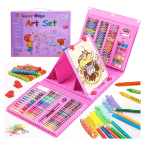 Set ngjyrash për fëmijë, 208 pjesë