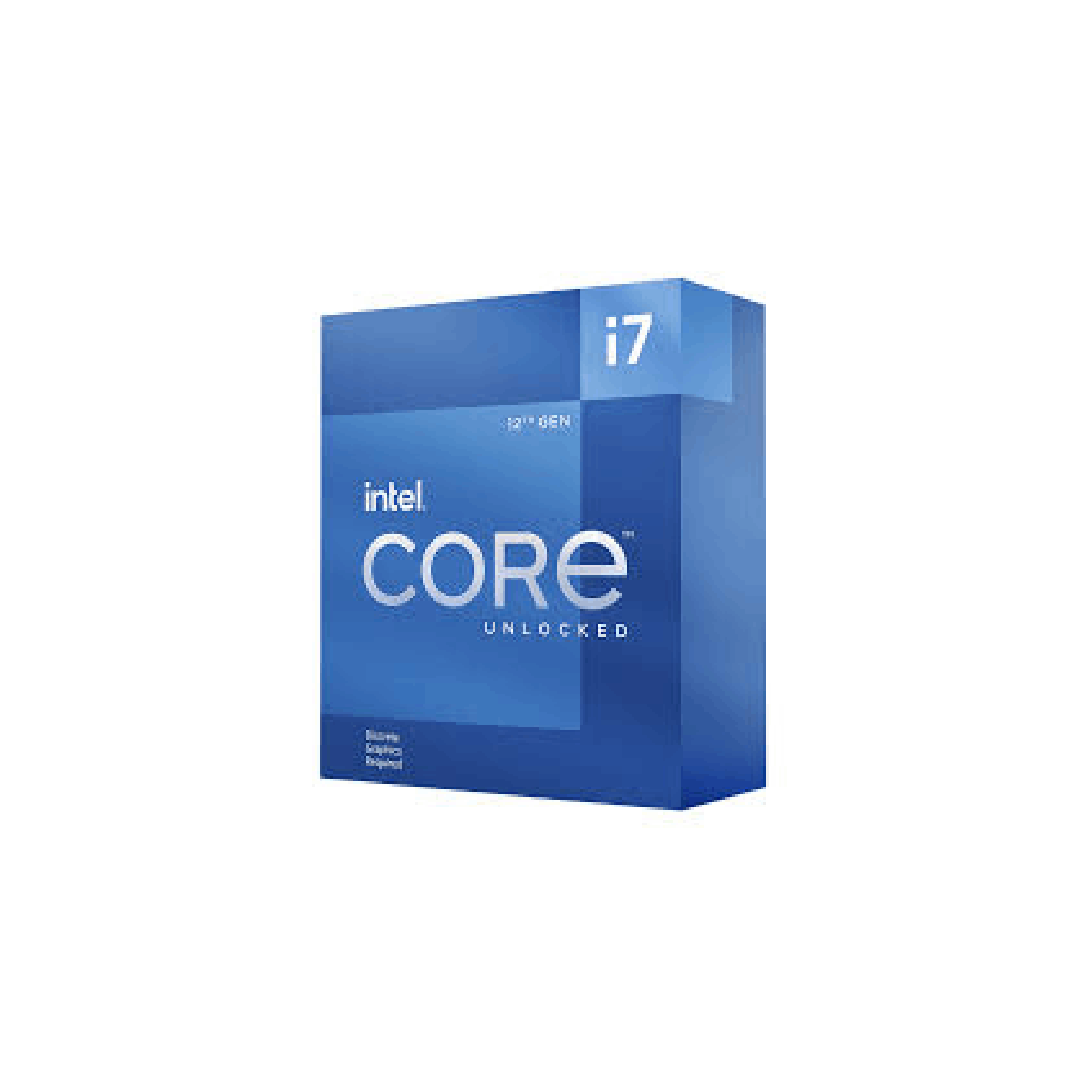 Procesor Intel Core i7-12700KF (Socket 1700, 3.6GHz, 6 Bërthama, 25MB Cache)