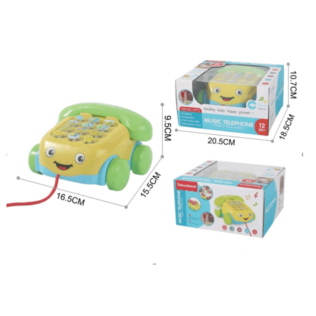 Lodër Telefon për foshnja, me muzikë dhe drita 5362494 - Figura 2