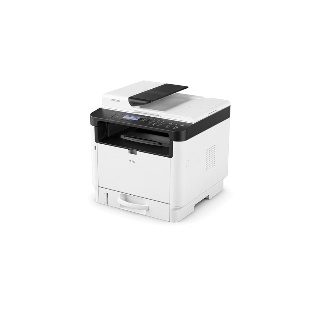 Printer Multifunksional Laser Ricoh M 320 – A4, 1200 x 1200 dpi, 33 faqe/min