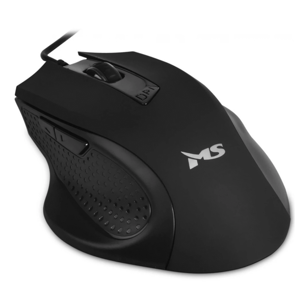 Maus optik me kabllo, ngjyrë e zezë MS FOCUS C115