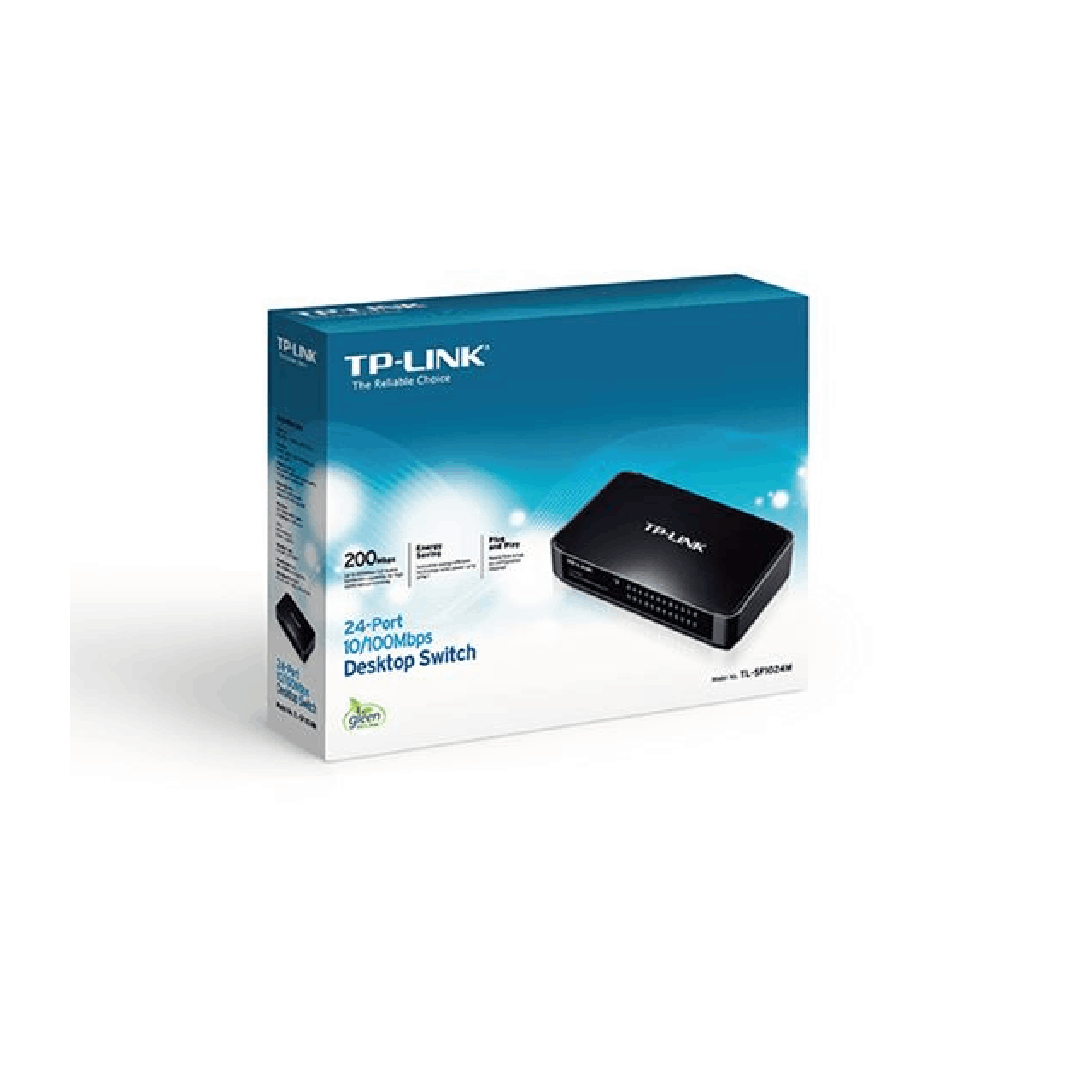Switch TP-Link 24-Port 10/100 Mbps – Desktop - Figura 2
