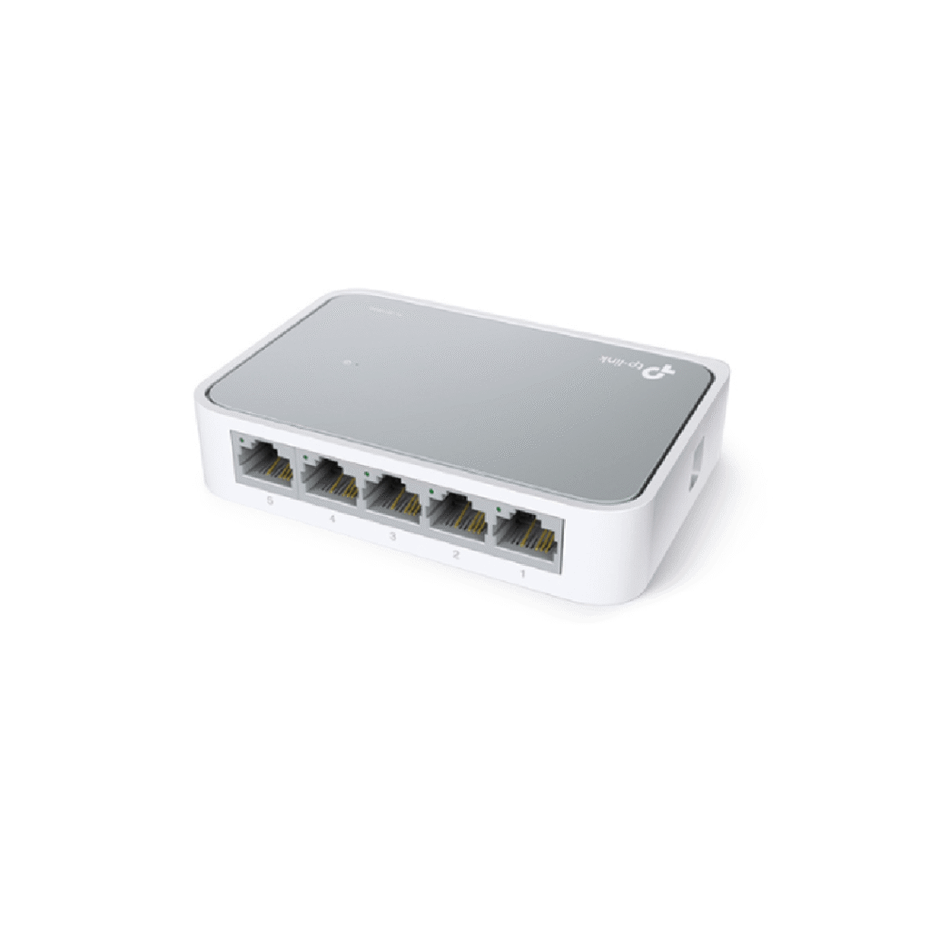Switch TP-Link 5-Porta 10/100 Mbps – Desktop