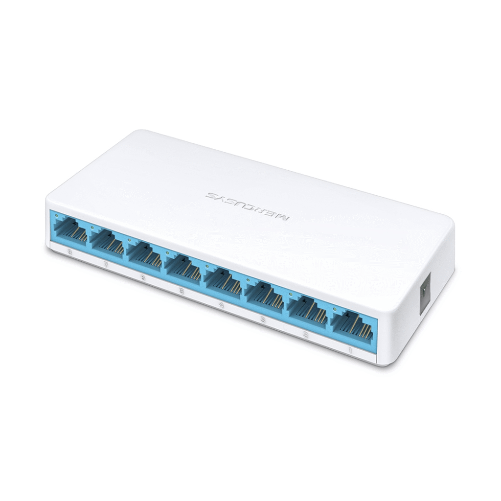 Switch Mercusys 8-Port 10/100 Mbps – Desktop