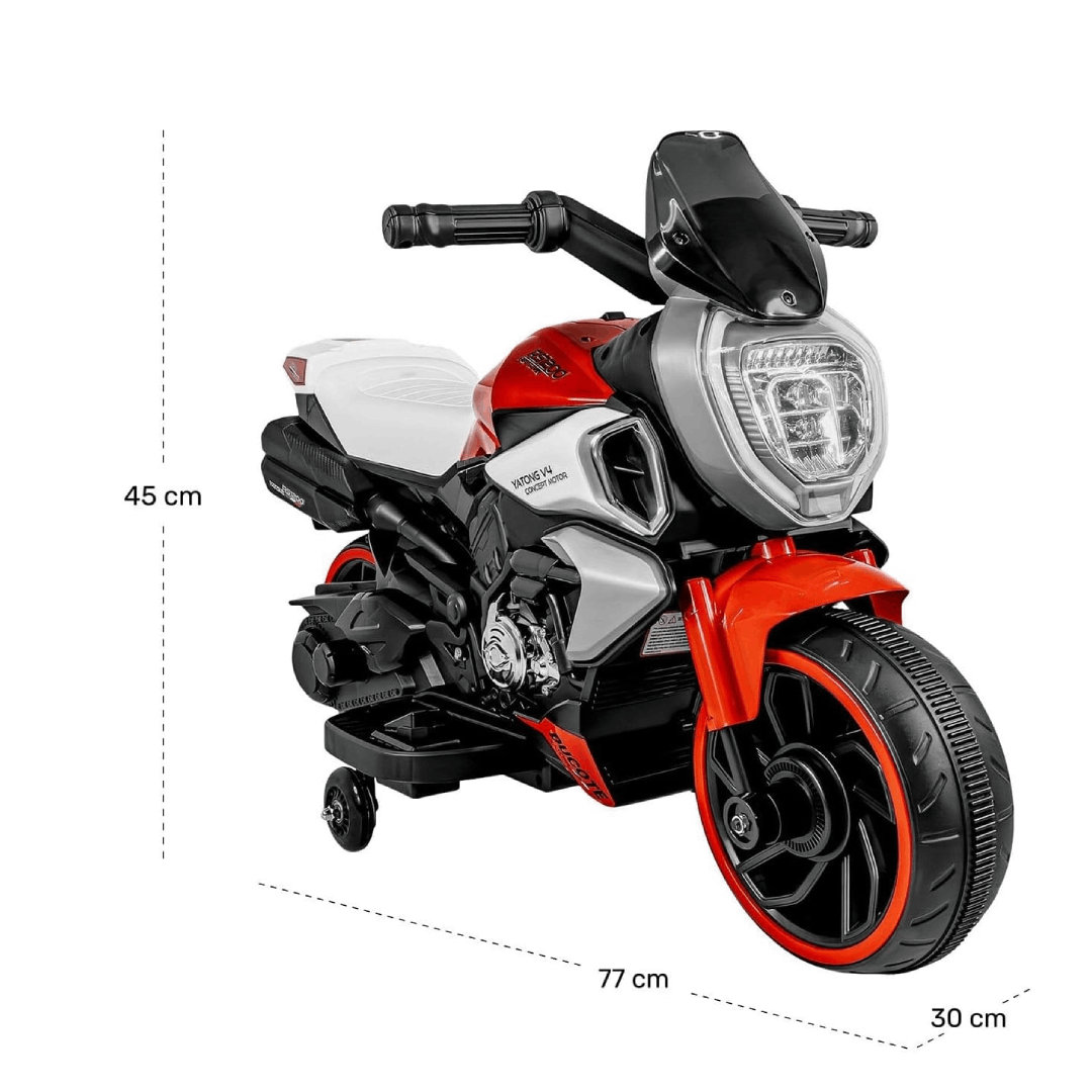 Motoçikletë elektrike për fëmijë, me drita - Figura 2