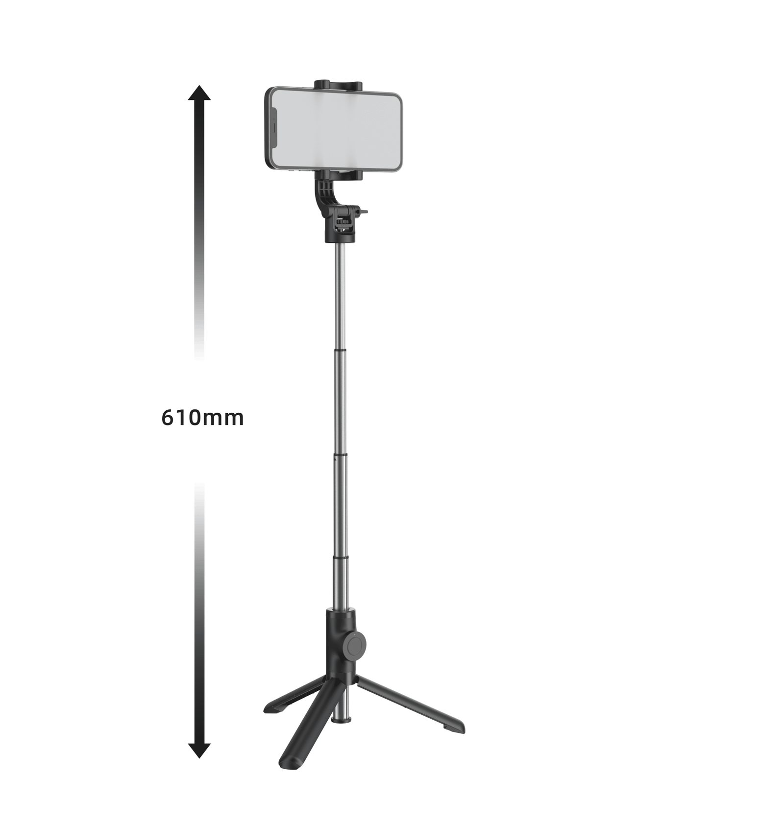 Shkop Selfie Swissten Bluetooth, Tripod Pro, alumin - Figura 2
