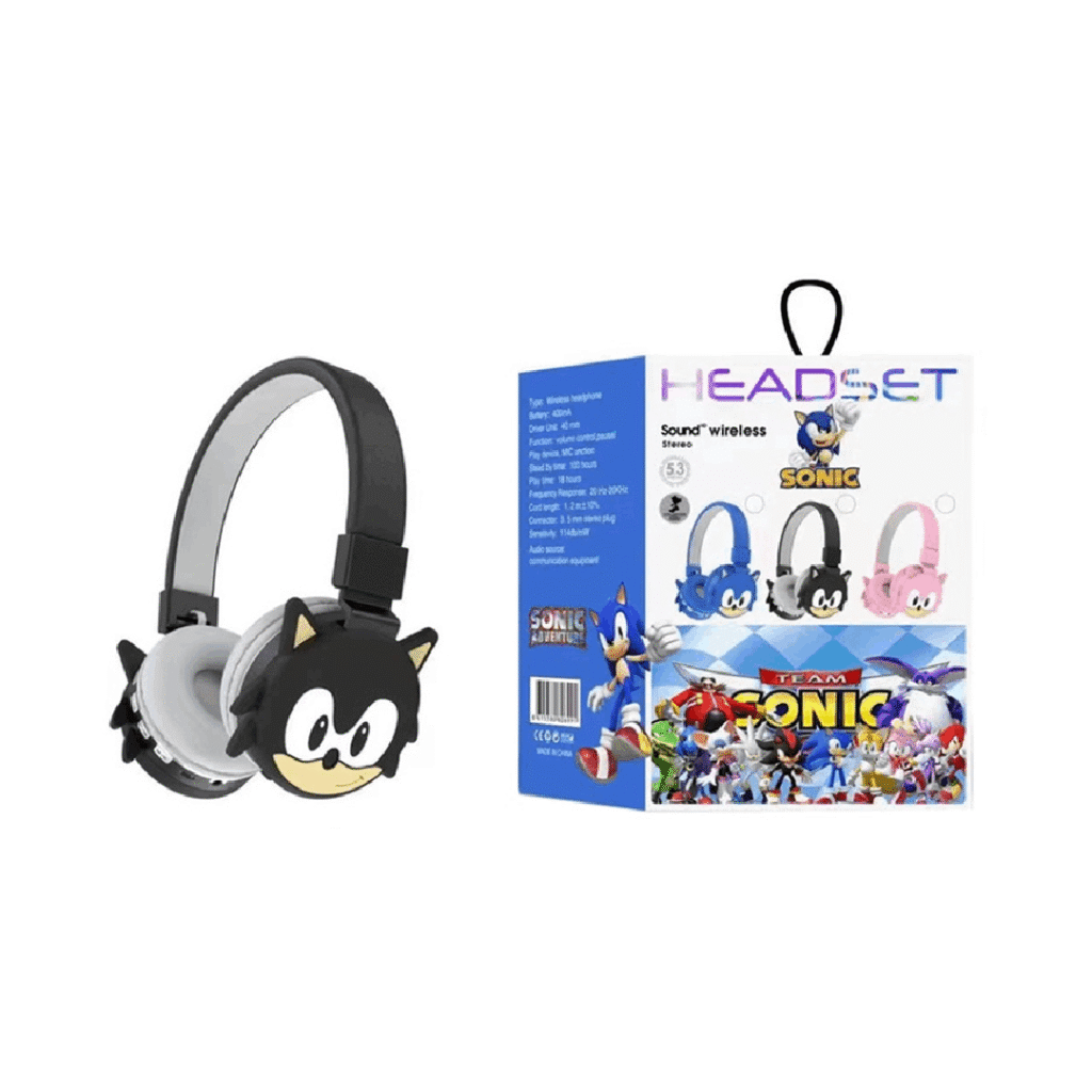Kufje me wireless për fëmijë, Sonic