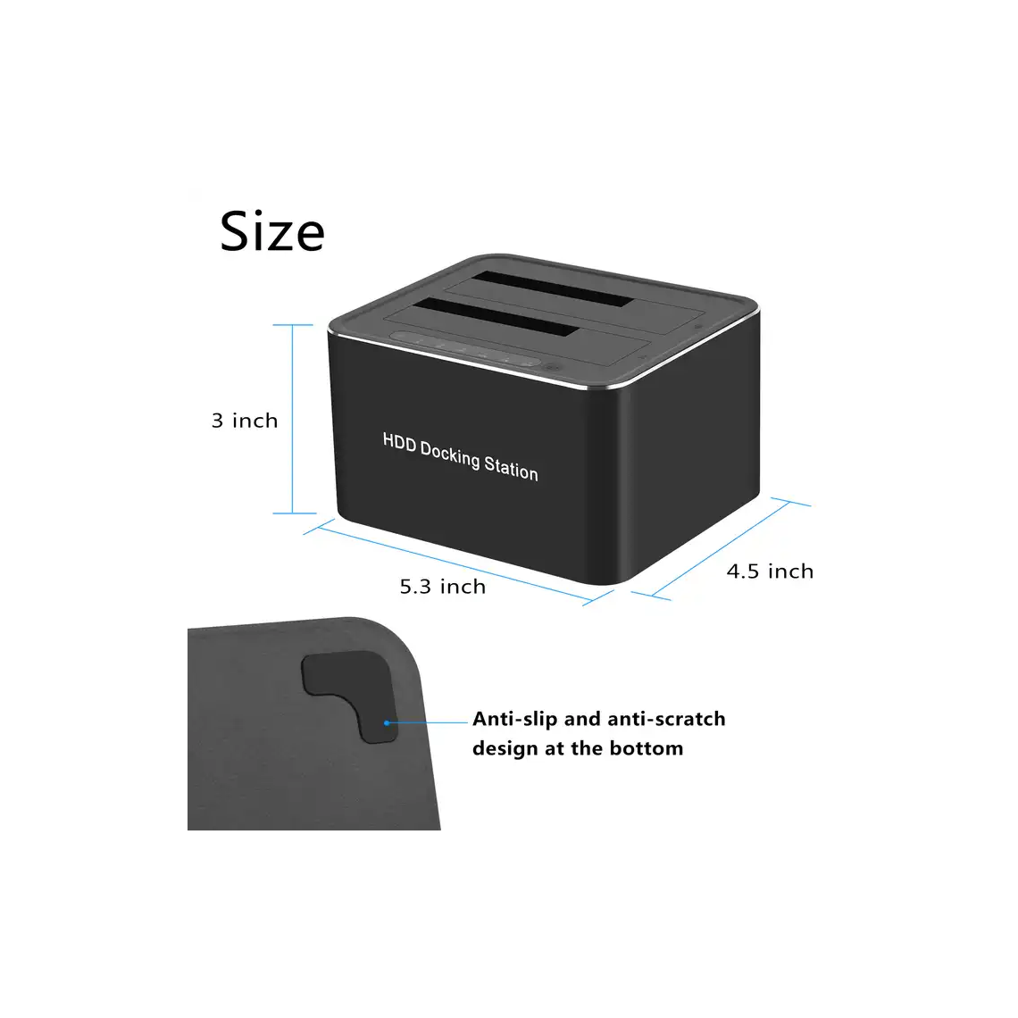 Docking Station TECH TIME Hard Drive Dock 201 - Figura 5