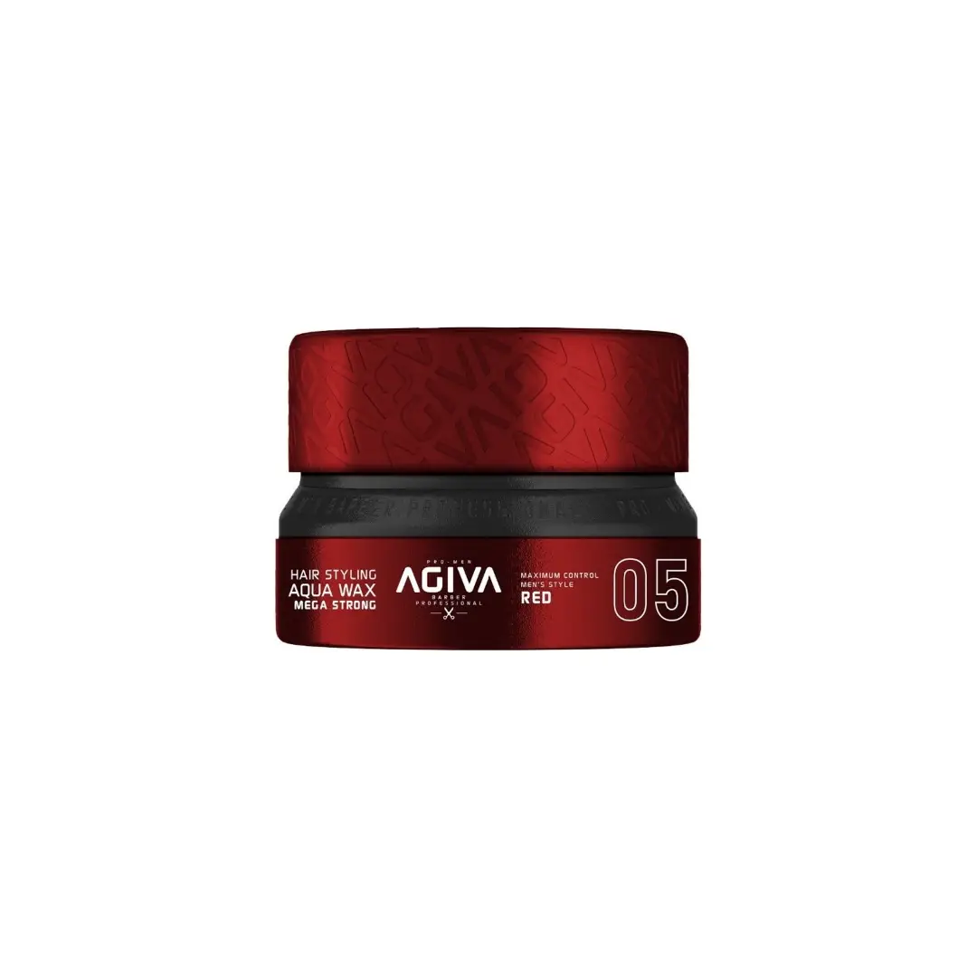 Agiva Dyll Flokësh Aqua Mega Strong 05, i Kuq – 155 ml
