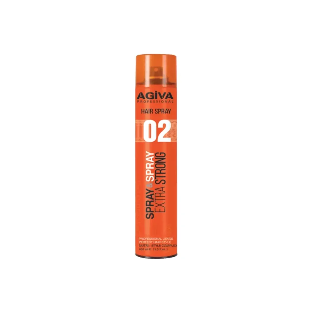 Agiva Llak për flokë 02 Extra Strong Hold, 400 ml
