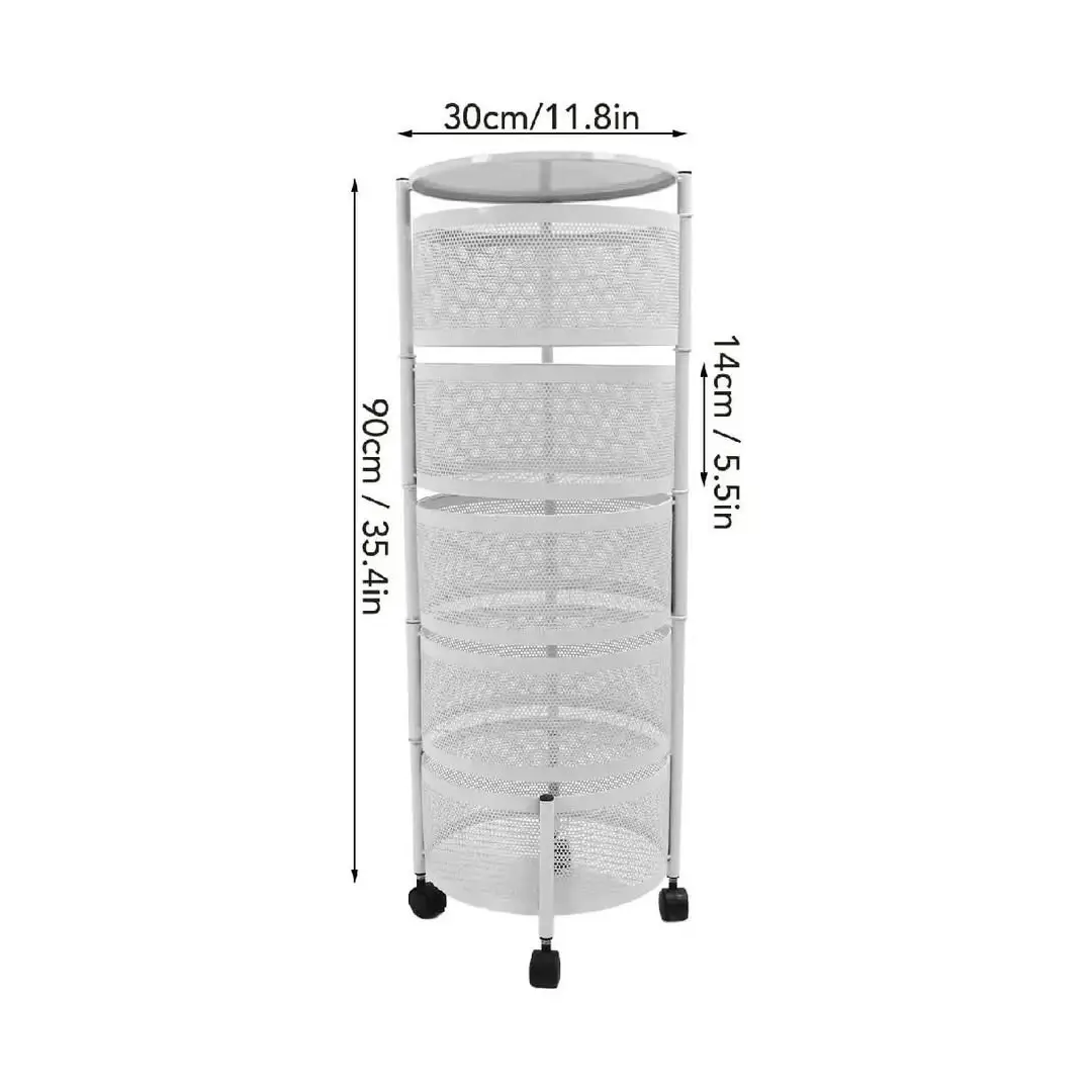 Raft rrotullues për kuzhinë - Figura 3