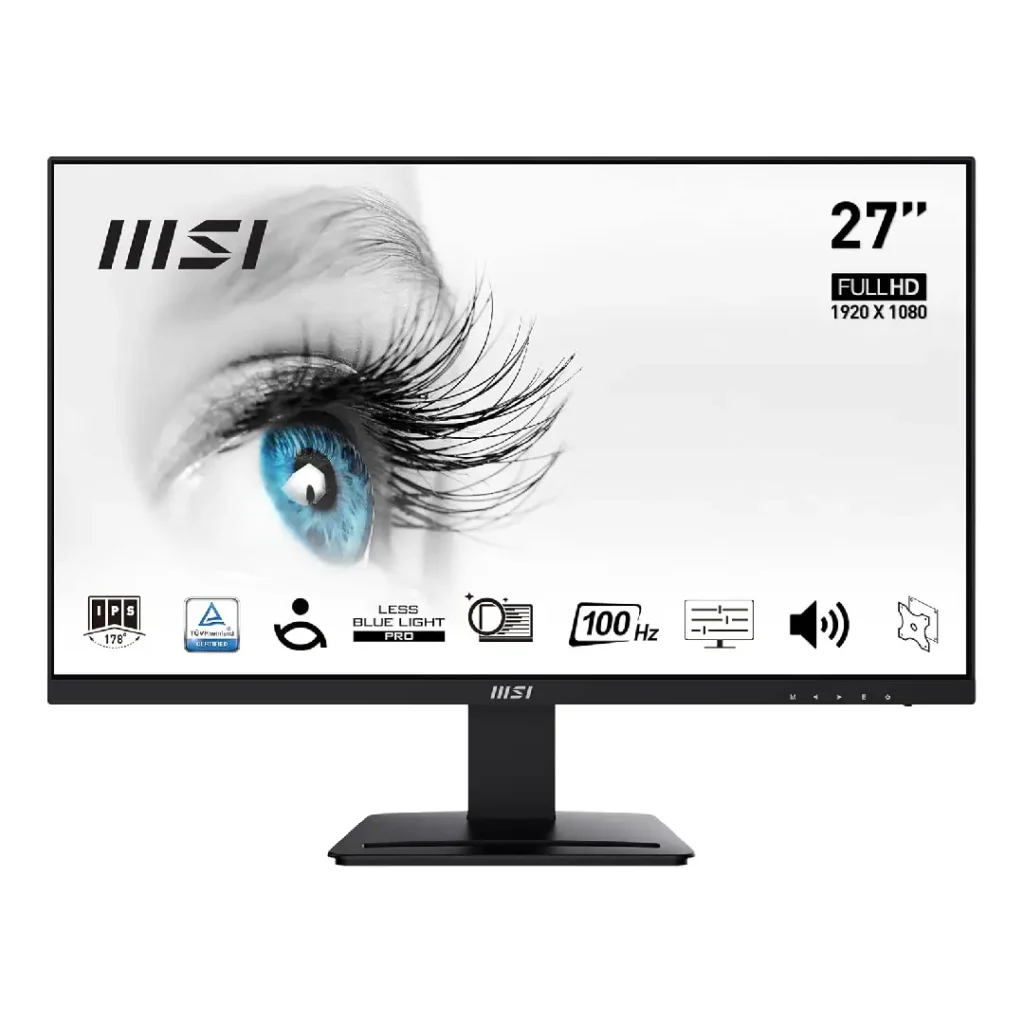 Monitor MSI PRO MP273A 27" FHD IPS 100Hz