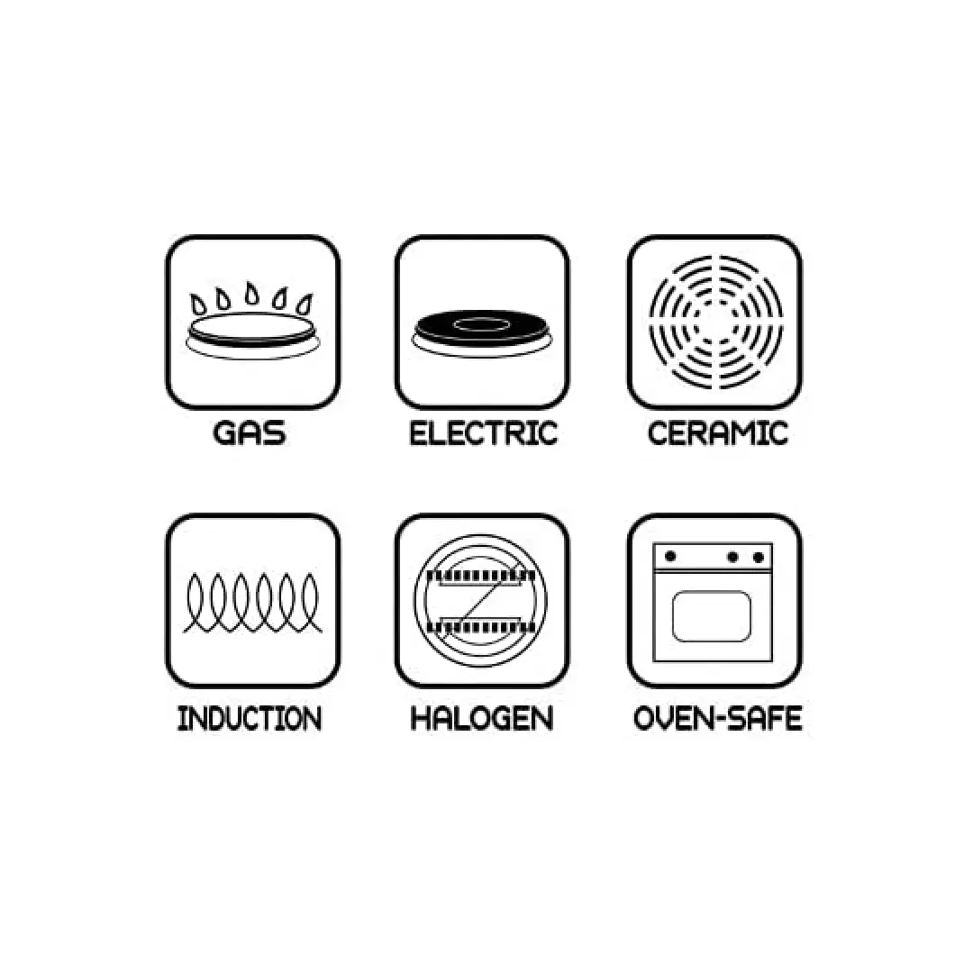 Set tenxheresh Graniti, 7 pjesë - Figura 2