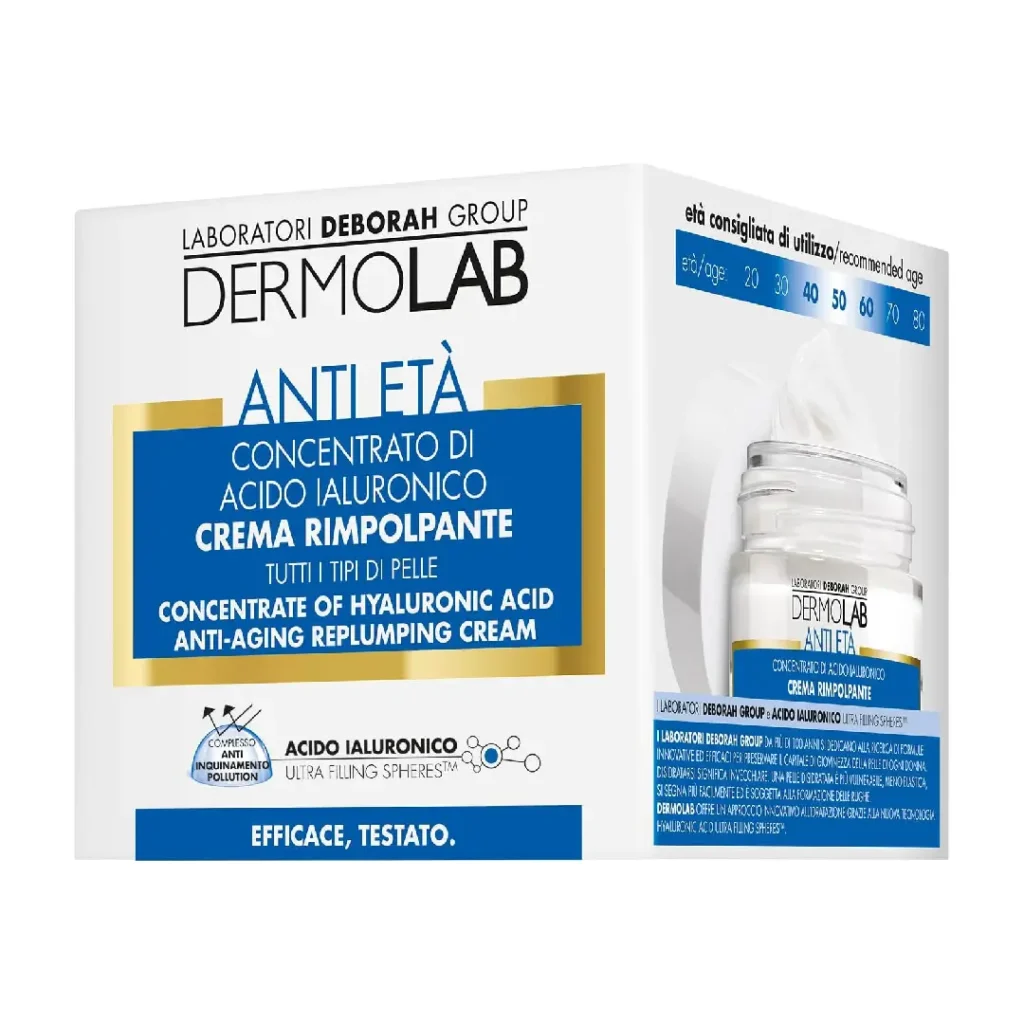 Krem fytyre DERMOLAB Antieta'Rimpolpante, 50 ml