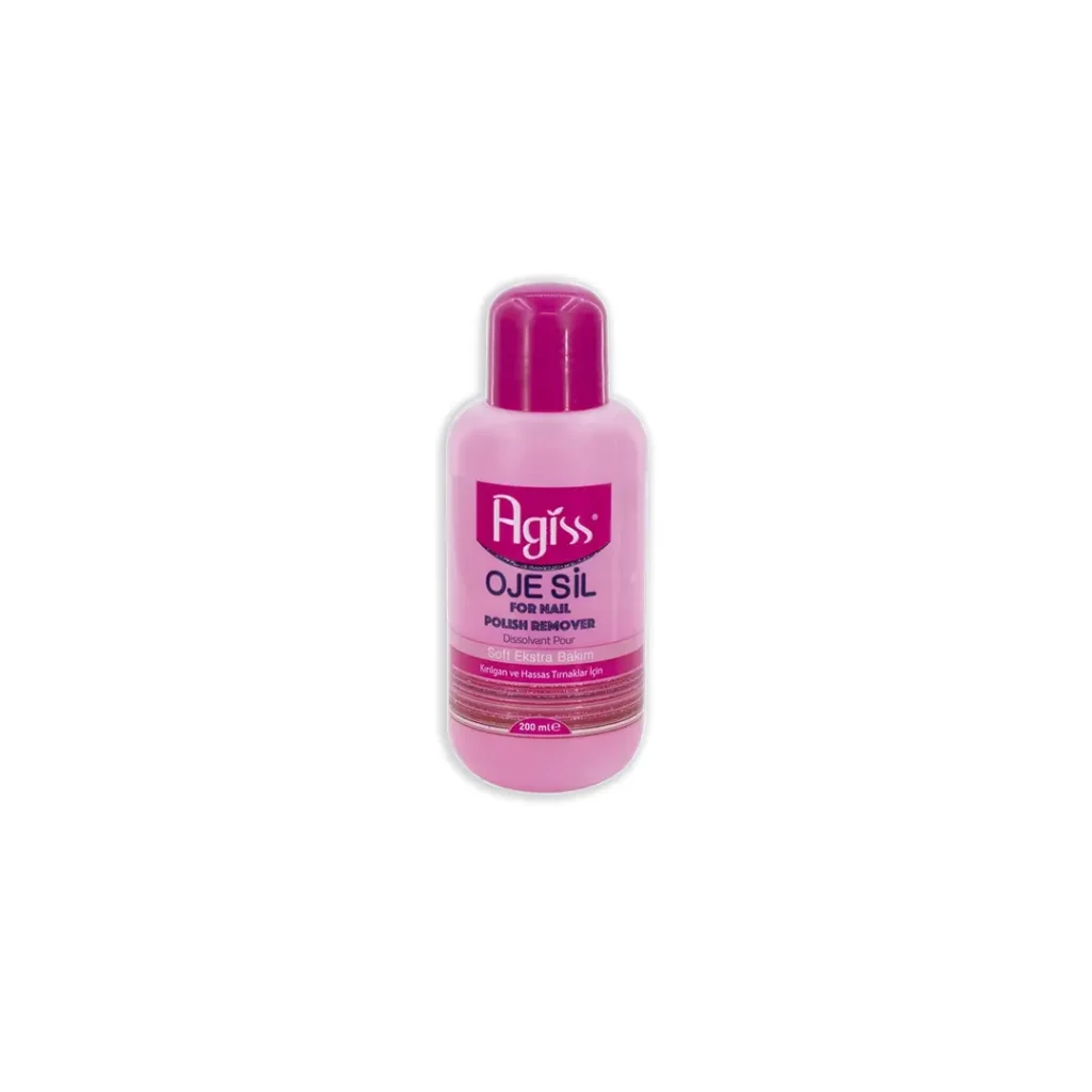Agiss Aceton për thonjë Extra Care Soft, 200 ml