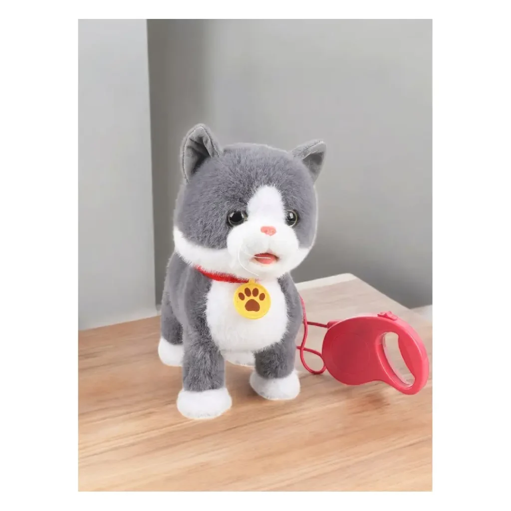 Mace Pelushi Me Muzikë, Ecje, Mëson të Flasë, Me Kabel USB 5253851