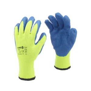 DOREZA TË VESHURA ME LATEKS GCLA0510 NGJYRA: E VERDHË REFLEKTIVE 74149