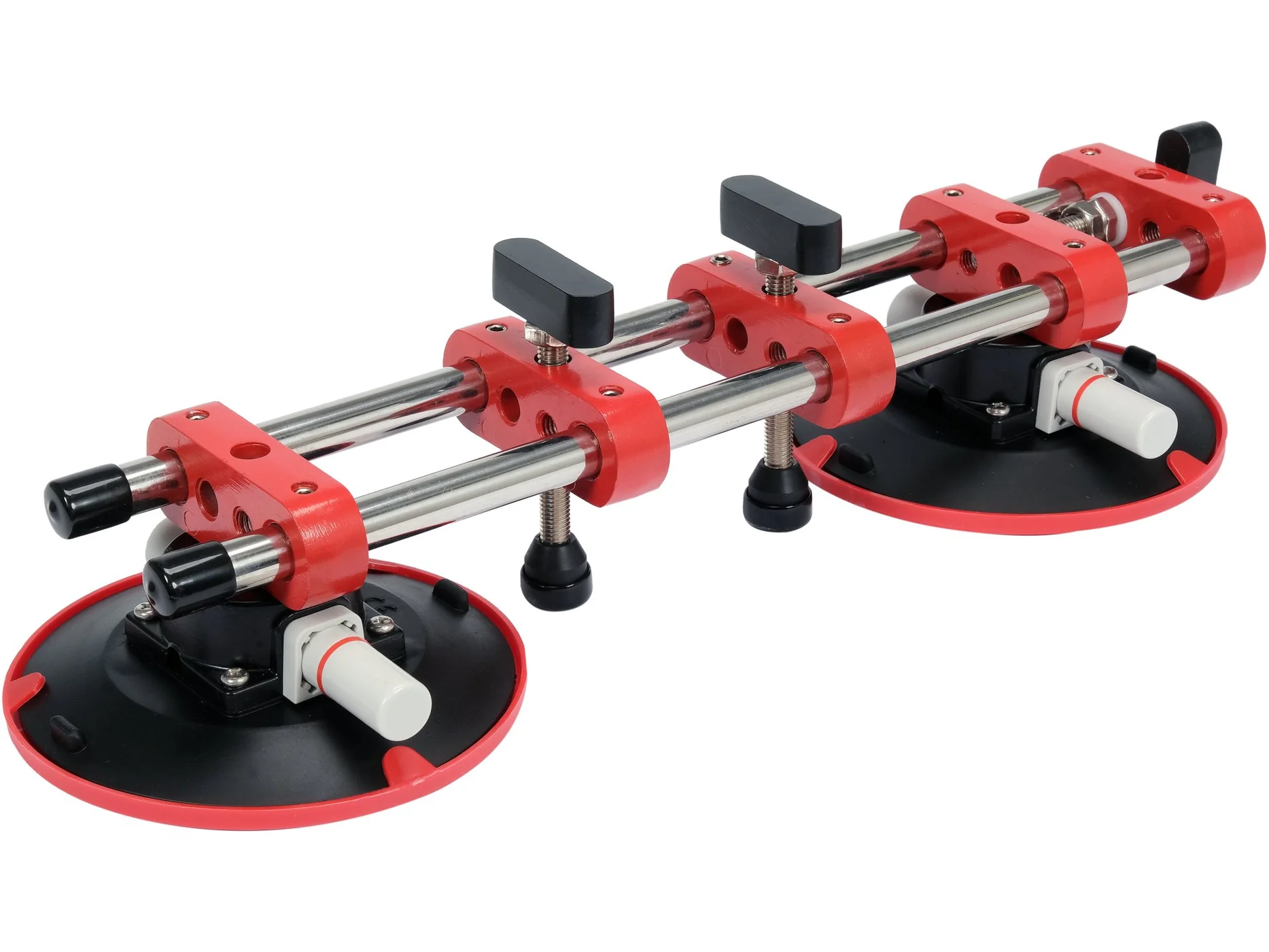 Ngritës profesional me dy kupa thithëse dhe pompë dore vakumi, YT-37210 - Figura 3