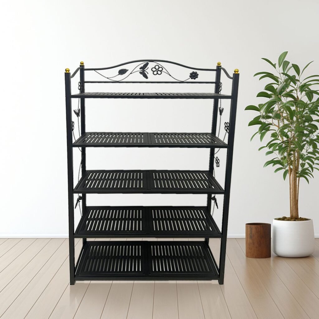 Raft për këpucë, i zi