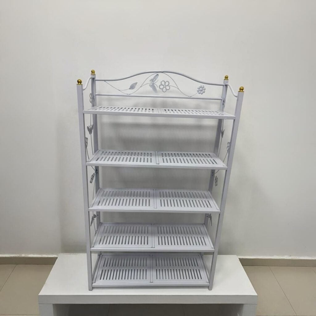 Raft për këpucë, i bardhë