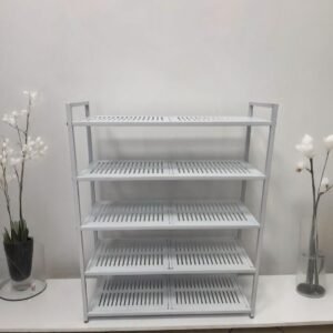 Raft për këpucë, i bardhë